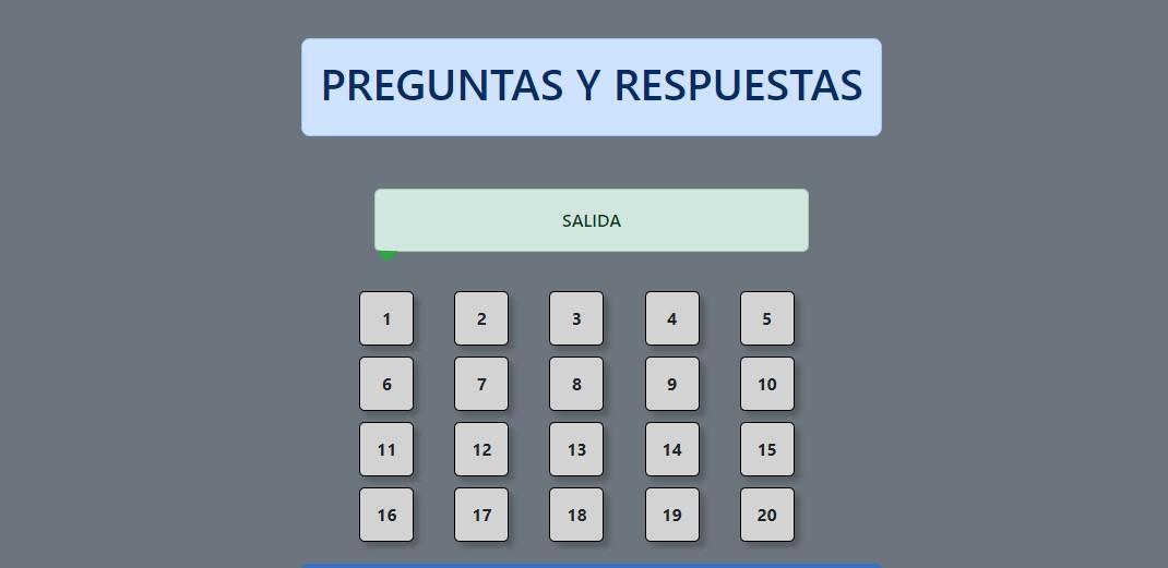 Preguntas y Respuestas